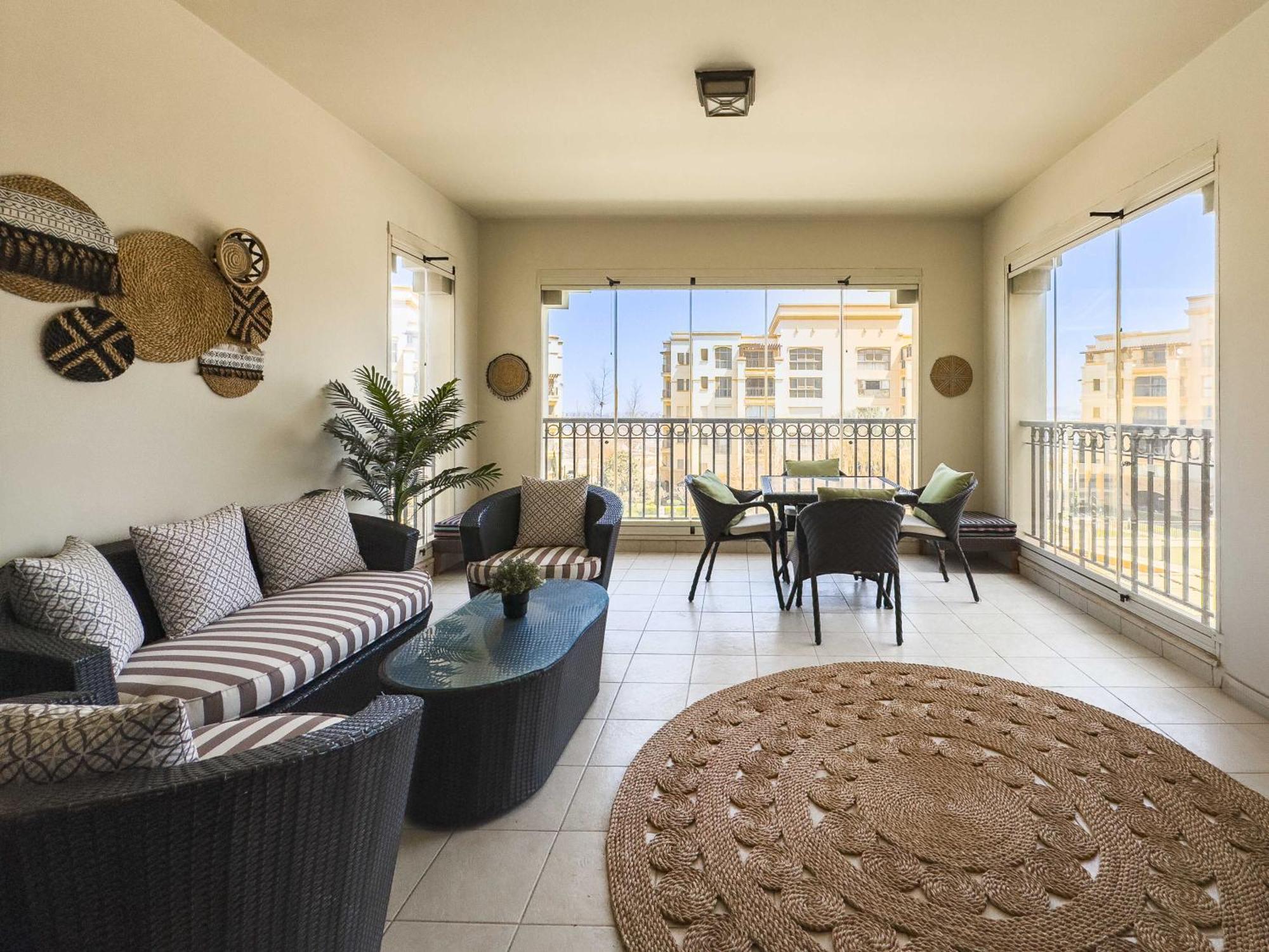 Apartment Sunny Center L Serviced L Golf L Pool L Gym L 3 Cairo